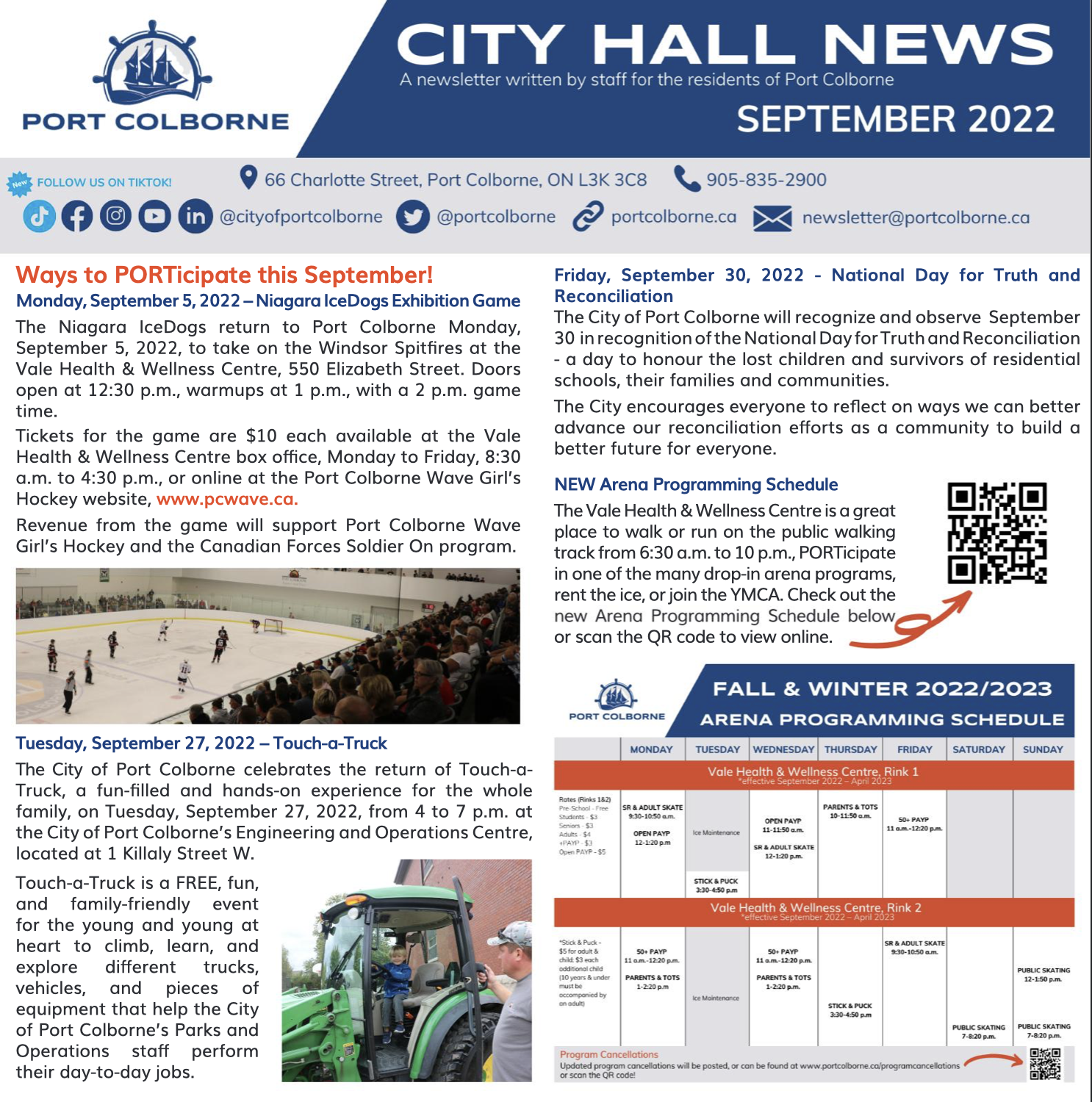 City Hall News Sept 2022